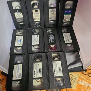 VHS Collection of 16 Tapes without the boxes - PreOwned